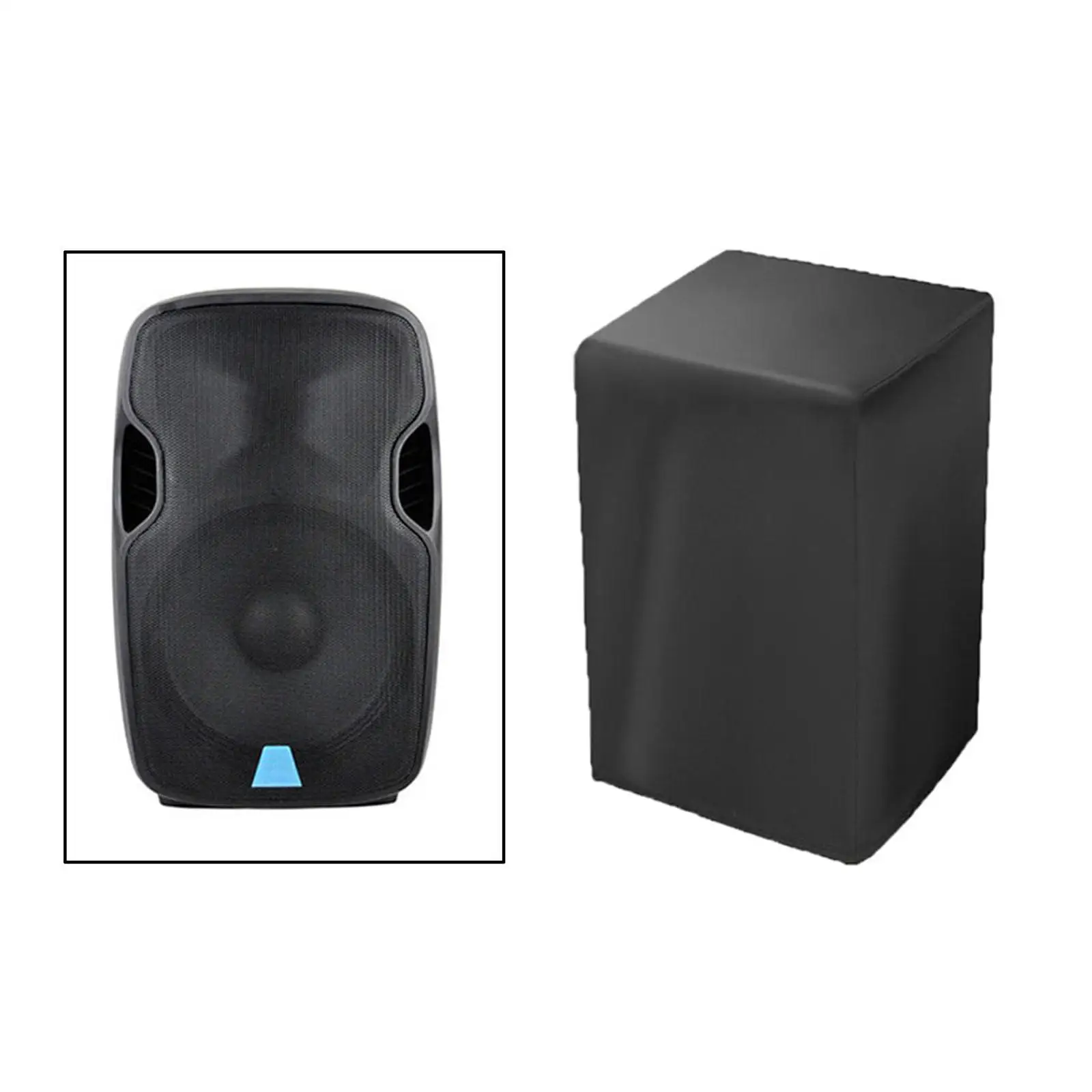 Speaker Dust Cover Storage Bag Portable Easy to Use Scratchproof Sturdy Slipcover Dust Case Audio Equipment Cover Carrying Case