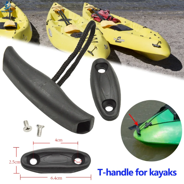 Universal Nylon Cord with Fixed Seat Carrying Handle for Kayak Canoe Punching Boat T-Handle Puller