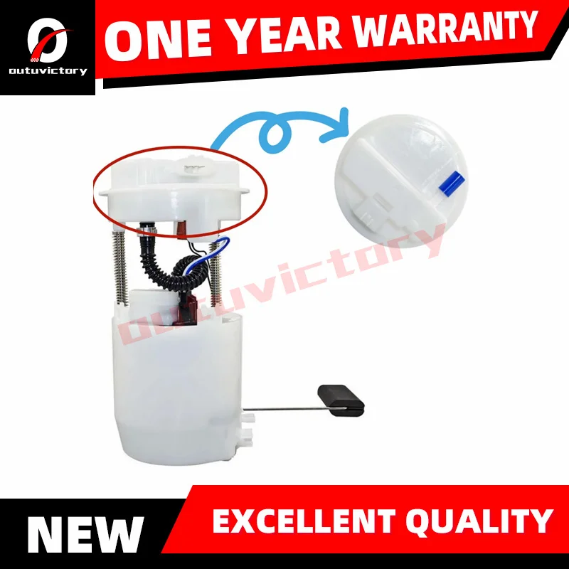 Fuel Pump Assembly 17040-1KT0A Fit For Nissan Juke F15 HR16DE Infiniti ESQ JF15 1.6L