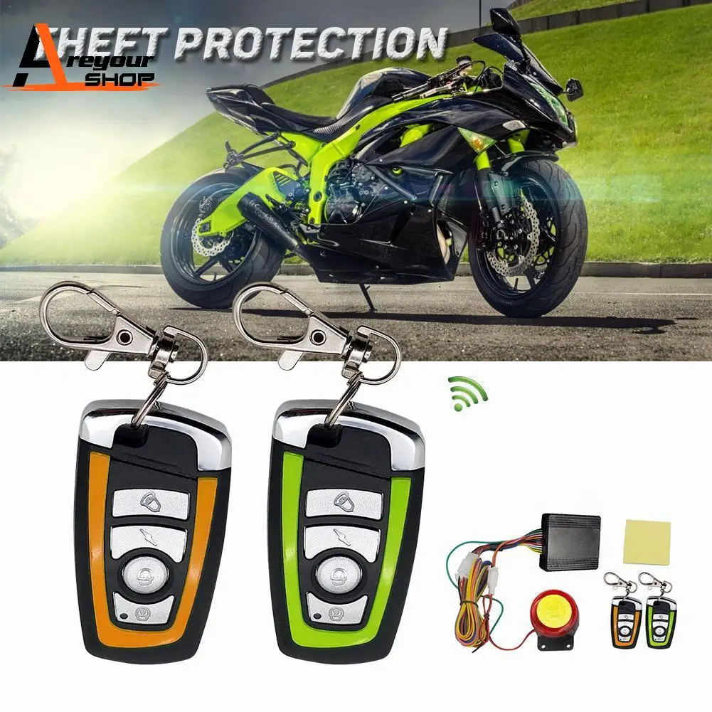 

Remote Start Motor GB Engine Anti-theft Scooter Security A3 Alarm Control System