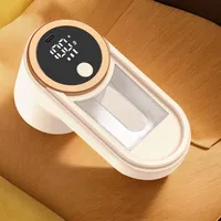 Small Home Clothes Shaving Machine Rechargeable Hair Ball Trimmer Pill Removal Intelligent Digital Display Lints Shaver Trimmer