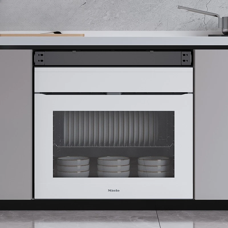 Kitchen Cabinet Tools Pull Basket Single Layer Drawer Knives and Forks Chopsticks Grid Basket Space Aluminum Shelf