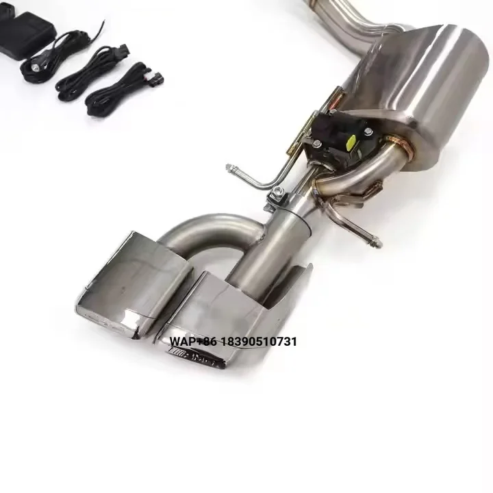 

TLS China High-Performance Stainless Steel Mirror Polished 1.5mm Thickness Exhaust Muffler for Benz C63