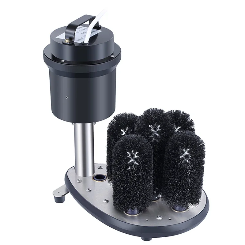 Automatic Glass Cup Washer Cup Brush For Sink Commercial Wine Cup Washing Machine Stainless Steel Waterproof Base