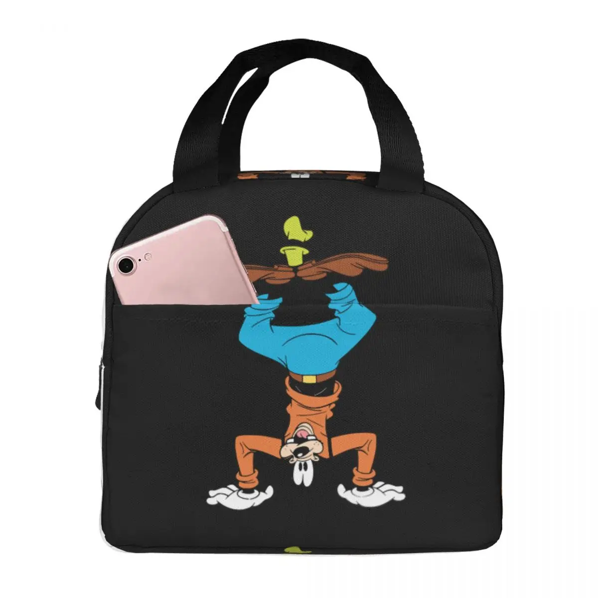 

Custom G-Goofyes Anime Insulated Lunch Bags for Women Cartoon Resuable Cooler Thermal Food Lunch Box Outdoor Camping Travel