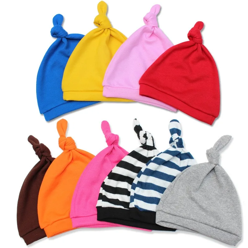

Baby Hat Shower Gifts Personalized Beanies Infant Fontanelle Headwear Boys and Girls Christening 0-6 Months Newborn Gifts