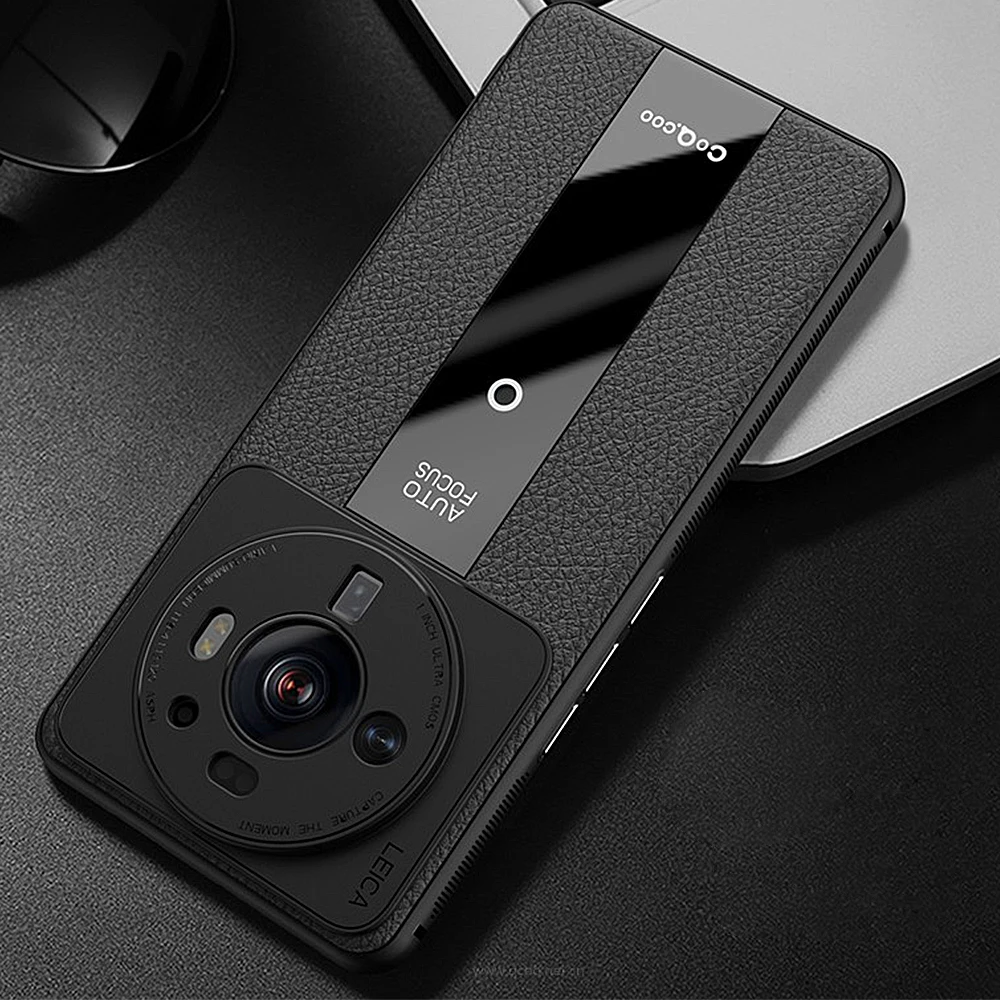 Mi 12X Luxury Litchi Veins Silicone Phone Case For Xiaomi Mi 12s Ultra thin Painting TPU Cover Coque For Xiaomi Mi12 Pro Coque