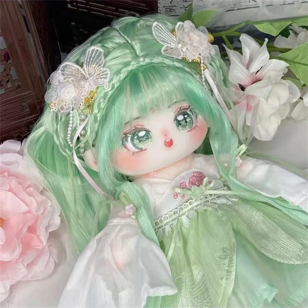 Plushie Sprookje Prinses Meisje Lolita Groen 25cm 28cm Pop Speelgoed Pluche Lichaam Cosplay Origineel Cadeau