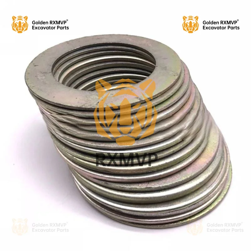 Excavator Parts For Bucket Pin Excavator Bucket Thin Steel Sheet Iron Gasket Increased Round Metal Wear-Resistant Thickened Shaf