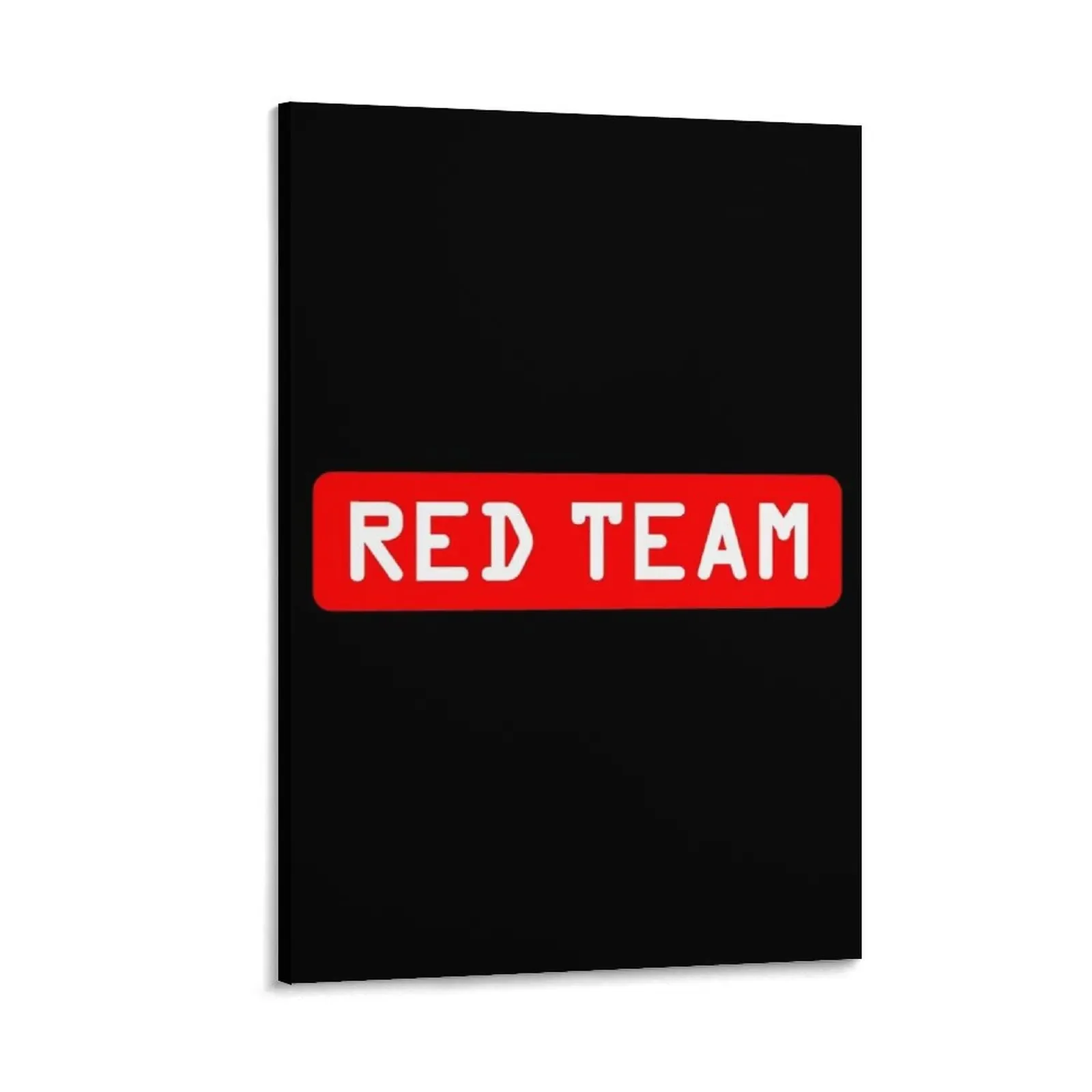 Red Team Offensive Hacker Canvas Painting Paintings on the wall Decorative painting for bedroom decorative frames wall room