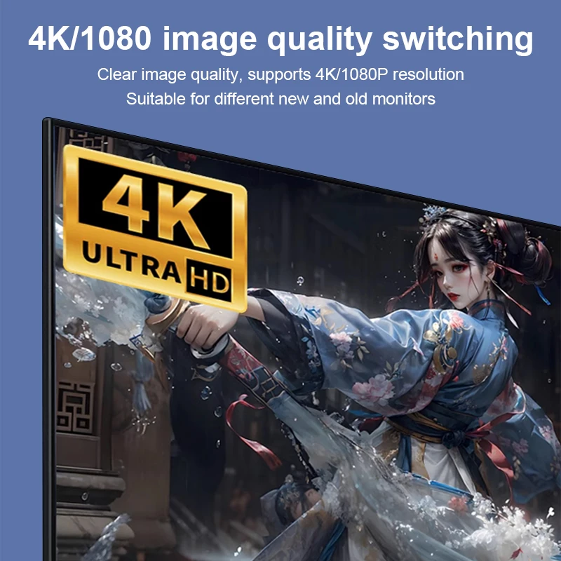 4K Hdmi Multiviewer 6X1 Naadloze Schakelaar Quad Scherm Switcher 6 In 1 Uit Met Ir Remoter Voor Camera Monitor