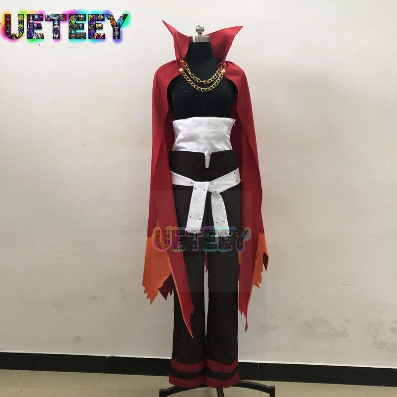 

Костюм для косплея UETEEY COS Tengen Toppa Gurren Lagann Kamina, полный комплект, на Хэллоуин, индивидуальный размер