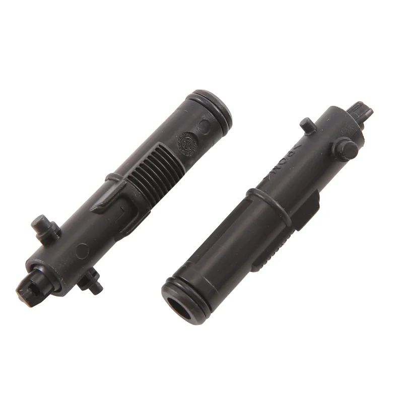 

A80X-2 PCS Headlight Cleaning Gun Head Light Lamp Washer Nozzle Jet Black ABS For Porsche Panamera 2014-2017 97062825150 9706282