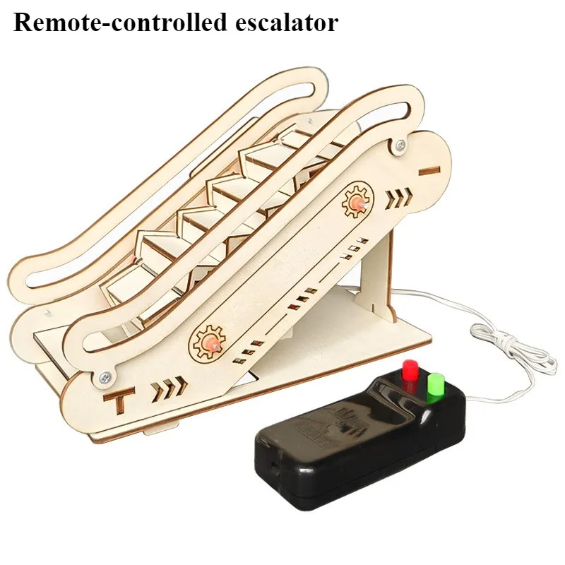 Children's Science and Education Experiment Models, Children's DIY Escalator Assembly Toys, Children's DIY Gifts