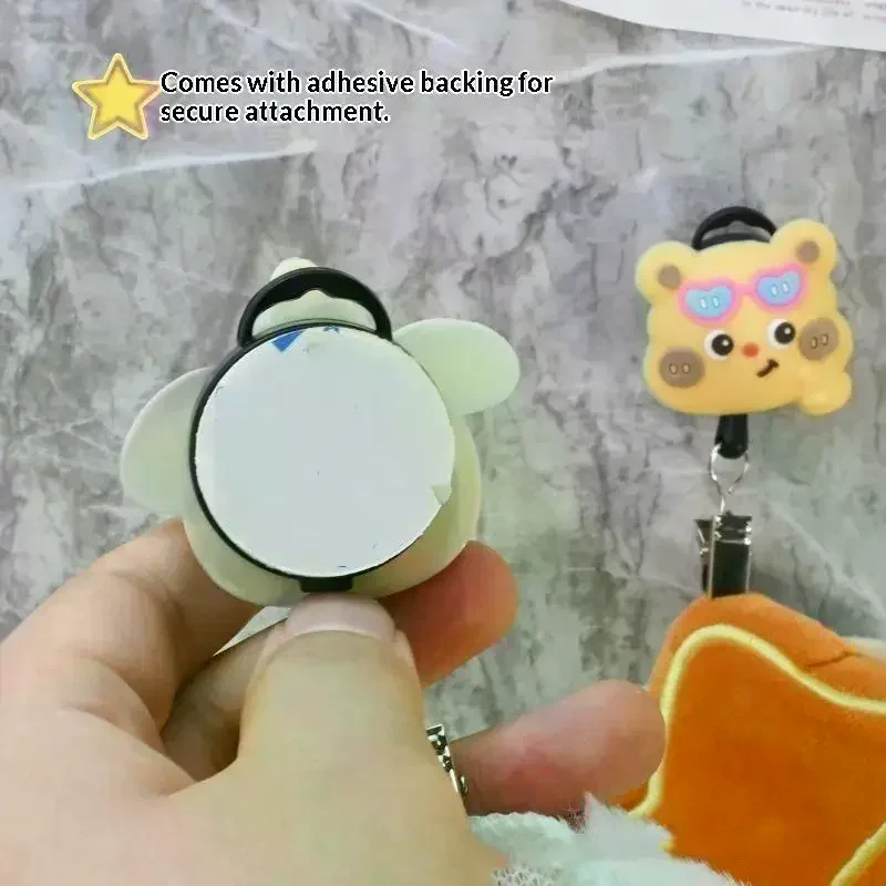 Retractable Towel Rack No Punching Self Adhesive Wall Hanging With Automatic Rebound Strong Clip Automatic