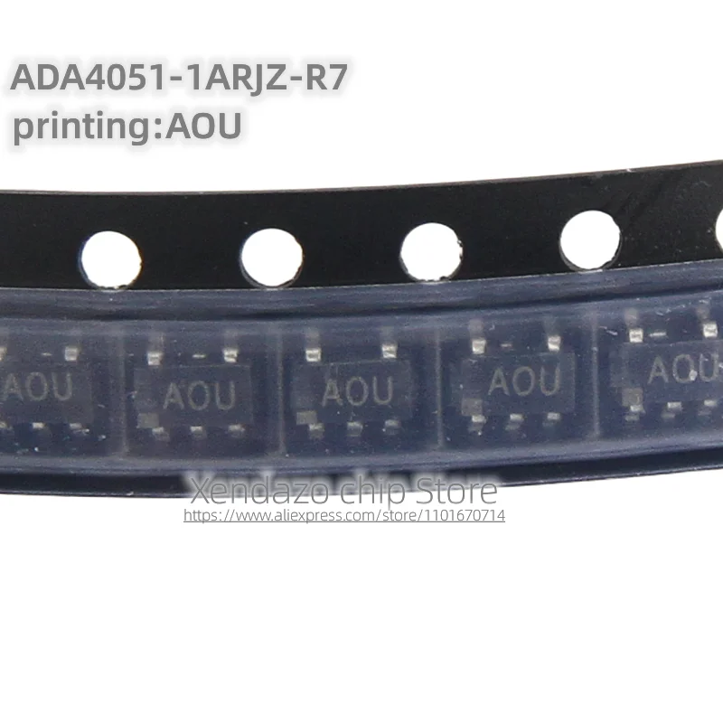 10pcs/lot ADA4051-1ARJZ-R7 ADA4051 Silk screen printing AOU A0U SOT23-5 package Original genuine Operational amplifier chip