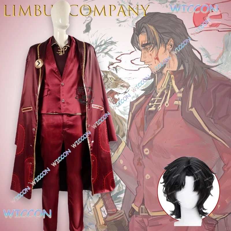 Disfraz de Cosplay de Lim busCom pany Lei Heng, traje de personaje de Anime hecho a medida, fiesta de Halloween, Carnaval, Navidad, cosplay para hombres