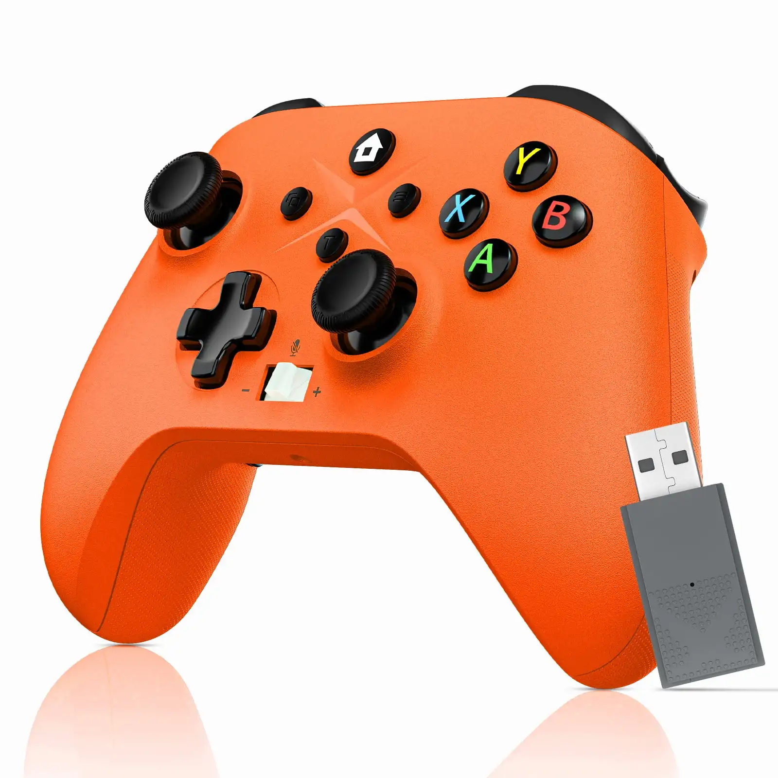 لوحة ألعاب لاسلكية لأجهزة Xbox One Xbox Series S Xbox Series X وحدة تحكم PC Win10 Dual Vibra مع وحدة تحكم ألعاب جيروسكوب بستة محاور