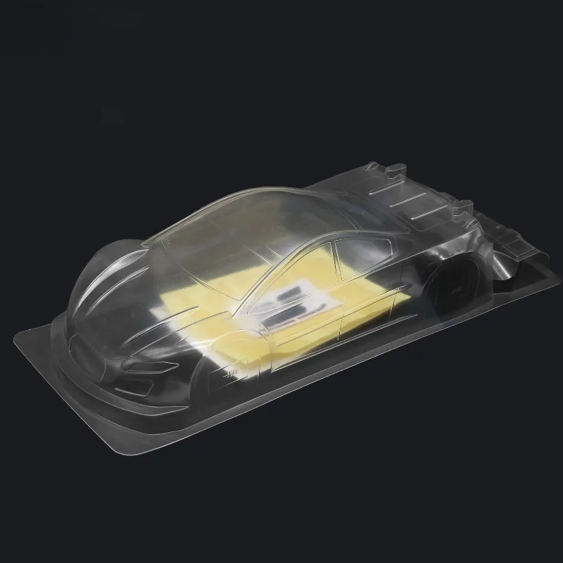 مقياس 1:10 على الطريق 190 مللي متر لسيارة إكستريم تويستر YURUGIX 0413 الكهربائية بجولة جسم شفاف غير مطلي من البولي كربونات #5