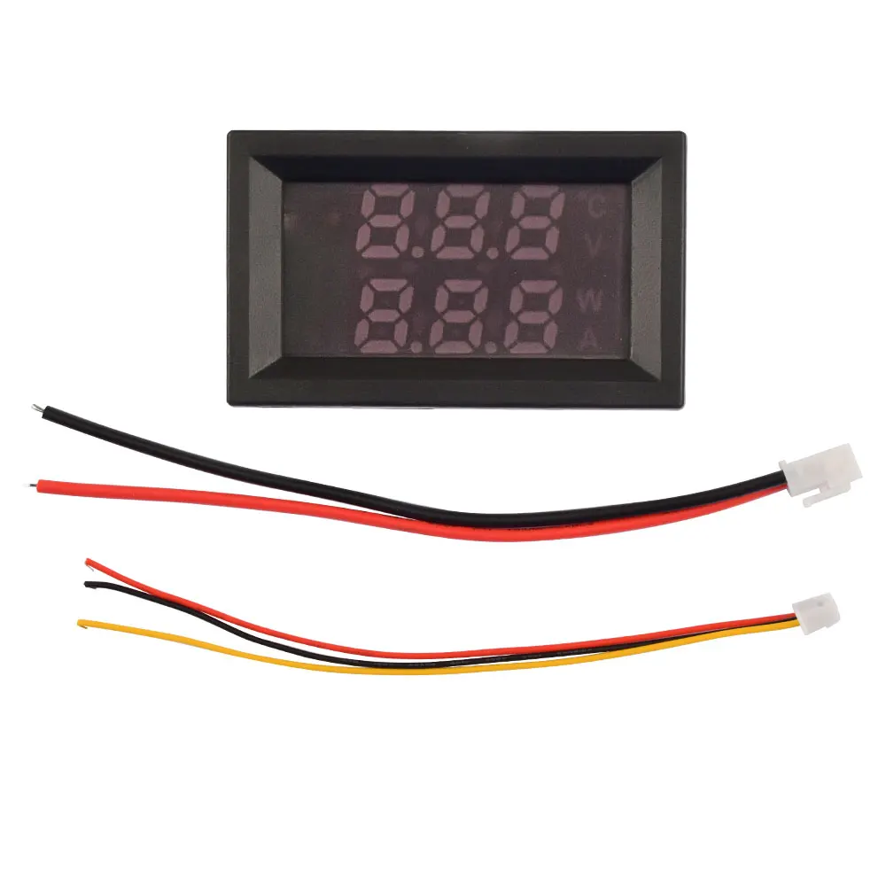 DC 4-30V 10A 50A 100A LED Digital Voltmeter Ammeter รถรถจักรยานยนต์เครื่องวัดแรงดันไฟฟ้า Volt Detector Tester monitor แผง