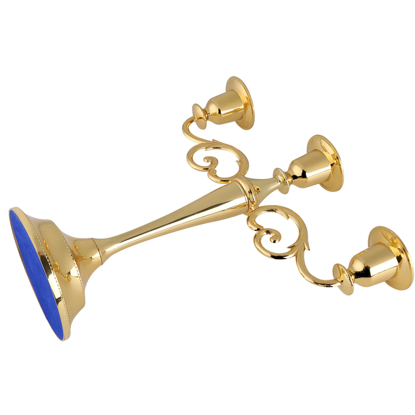 3 Arms Candle Holder European Style Vintage Metal Candelabra Candle Stands Candlestick for Home Party Wedding Decoration