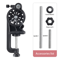 HUA HUA Fishing Line Winder  Spooler Adjustable Portable Table Clamp Fishing Reel Machine Wire Winding Reclaimer Equipment
