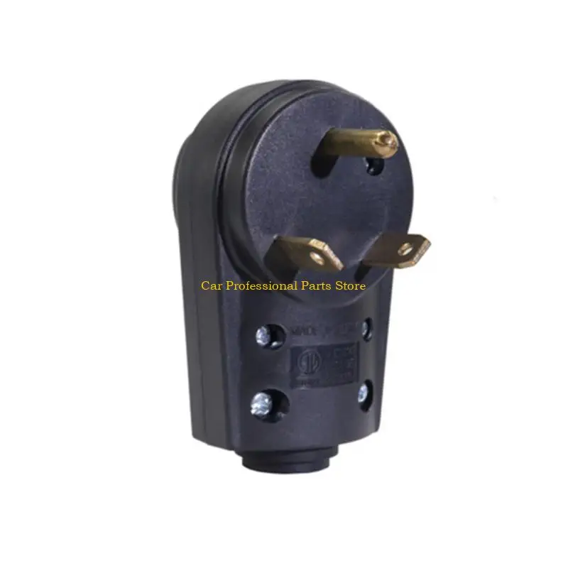 

R53D 30 Amp RV Plug Male Plug Replacement with Handle Receptacle Plug TT-30P