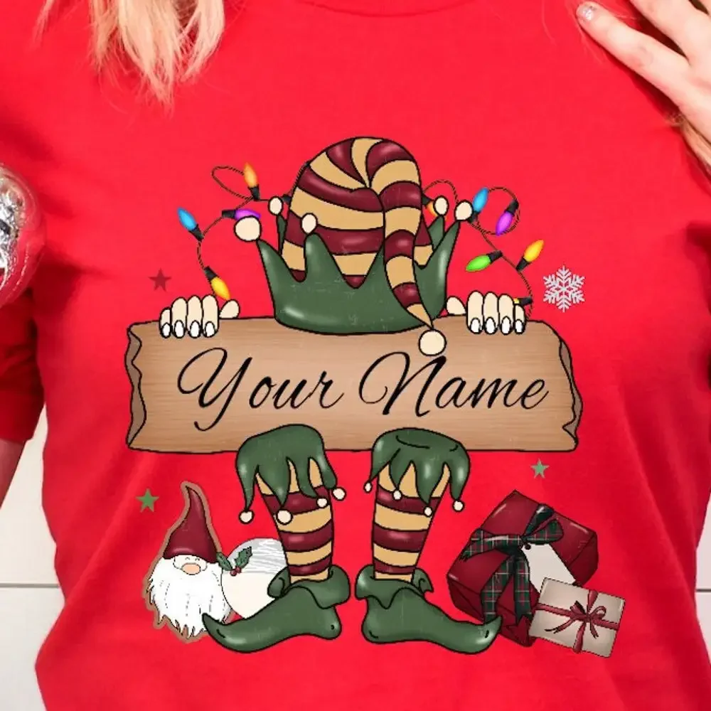 Custom The Elf T Shirt Christmas Family Matching Funny