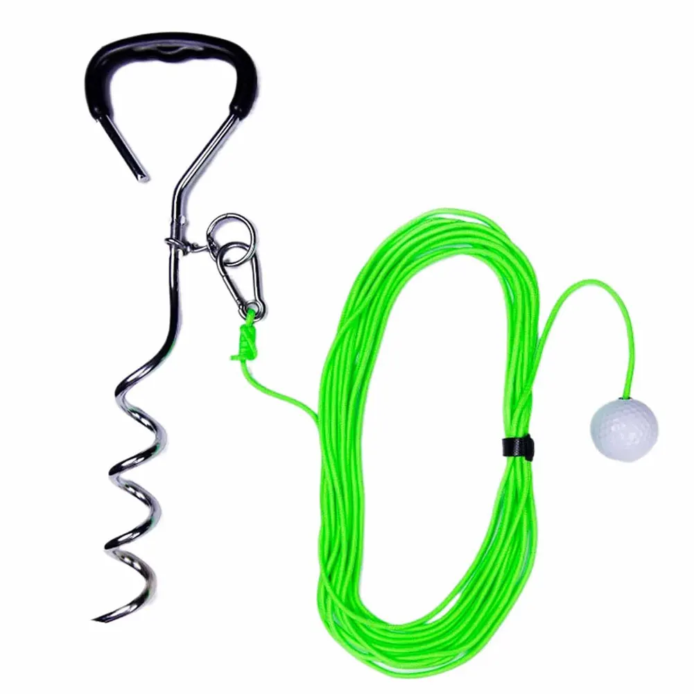 مدرب كرة جولف سوينغ حبل محسّن للاعبي الغولف أداة ممارسة الجولف الرئيسية تيمبو مناسبة للاعبي الغولف في جميع الأعمار