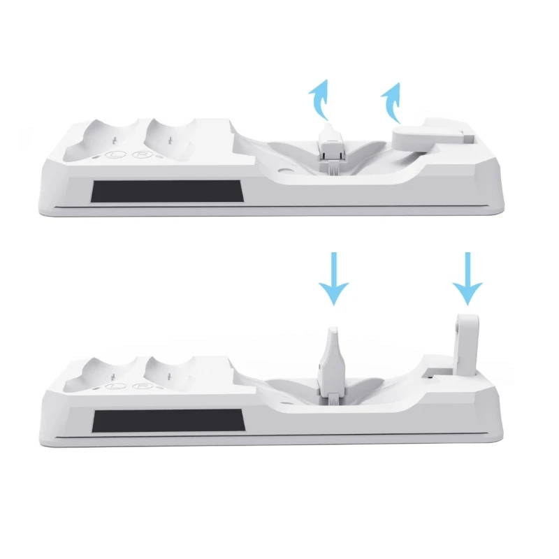 J6PA Charging Station 1800MAx2 Efficient Base For 3S Glasses And Controllers Power Supply