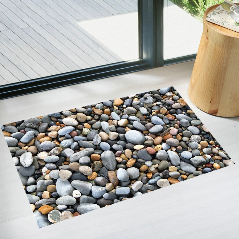 Stone Floor Decor Art Home Kitchen Wall Sticker Bathroom Decal 3D Vinyl Sell Well Convenient Super High Quality