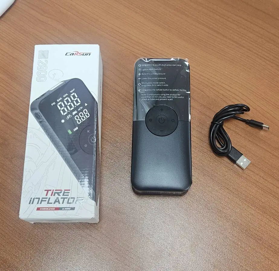 VanVolt AirGo™ Cordless Digital Tyre Inflator - Portable 150 PSI Air Pump photo review