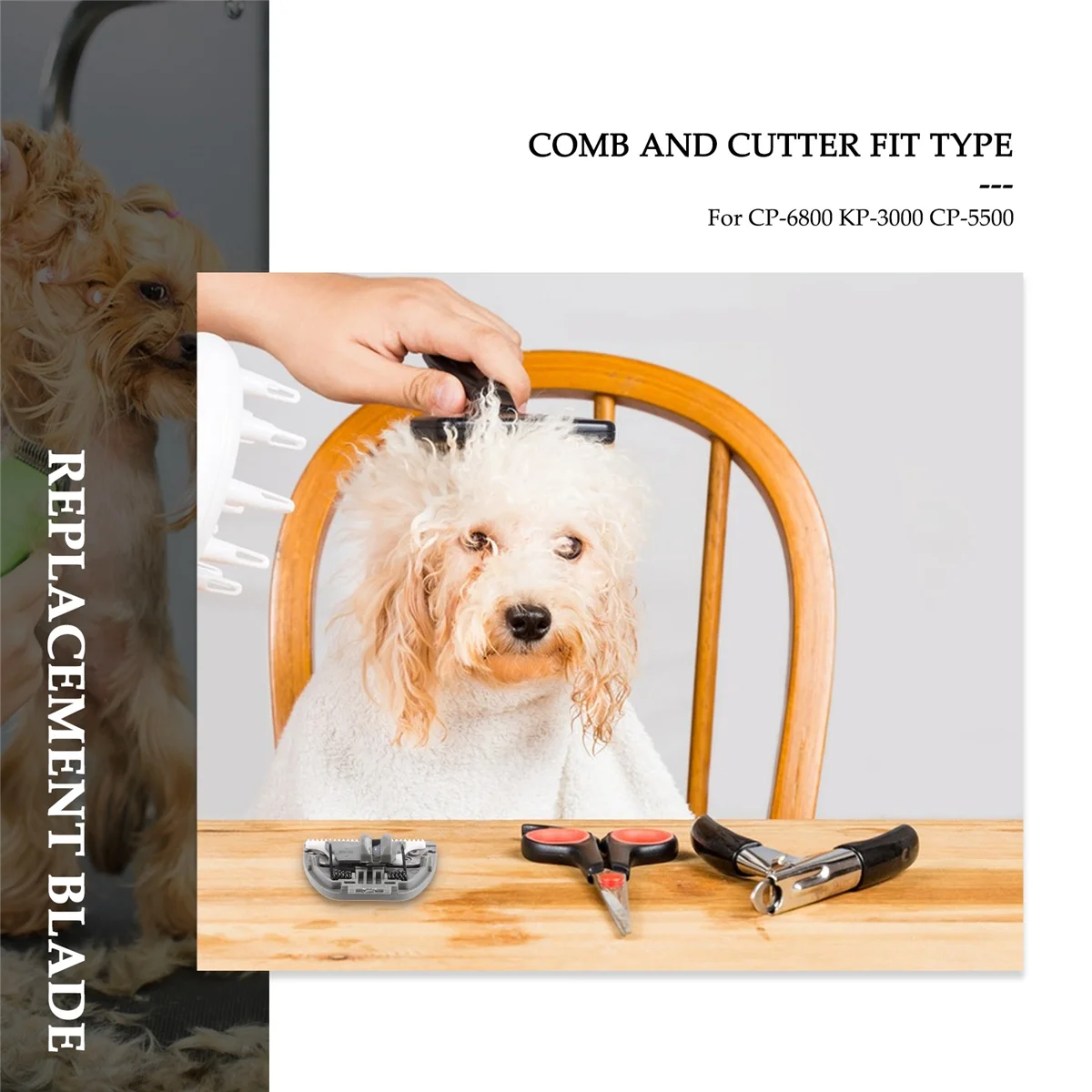 Pisau pengganti pencukur rambut untuk CP-5500 KP-3000 CP-6800