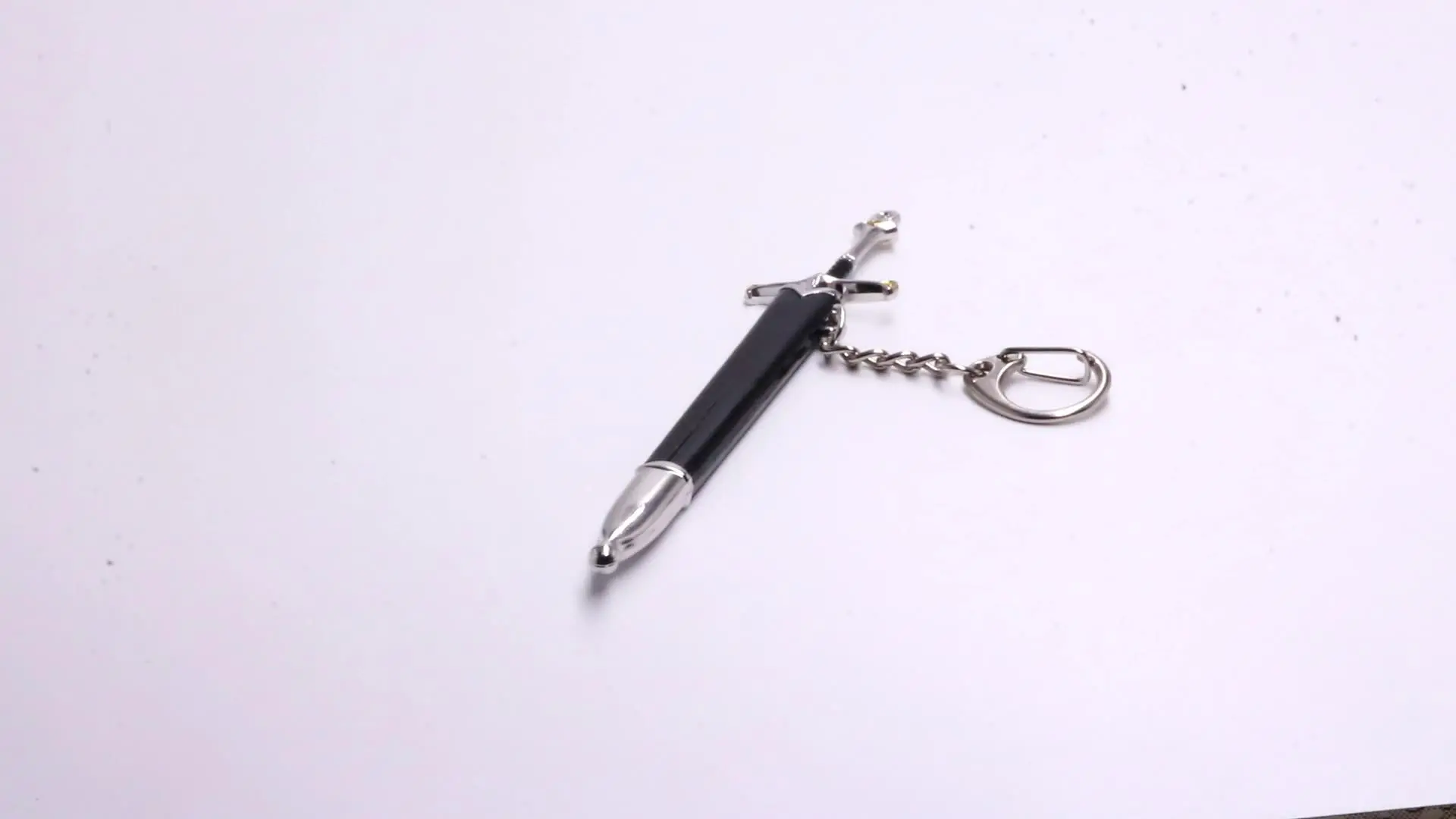 12 アラゴルンナーサイル剣キーホルダーエルフ Anduril 中世武器リング
