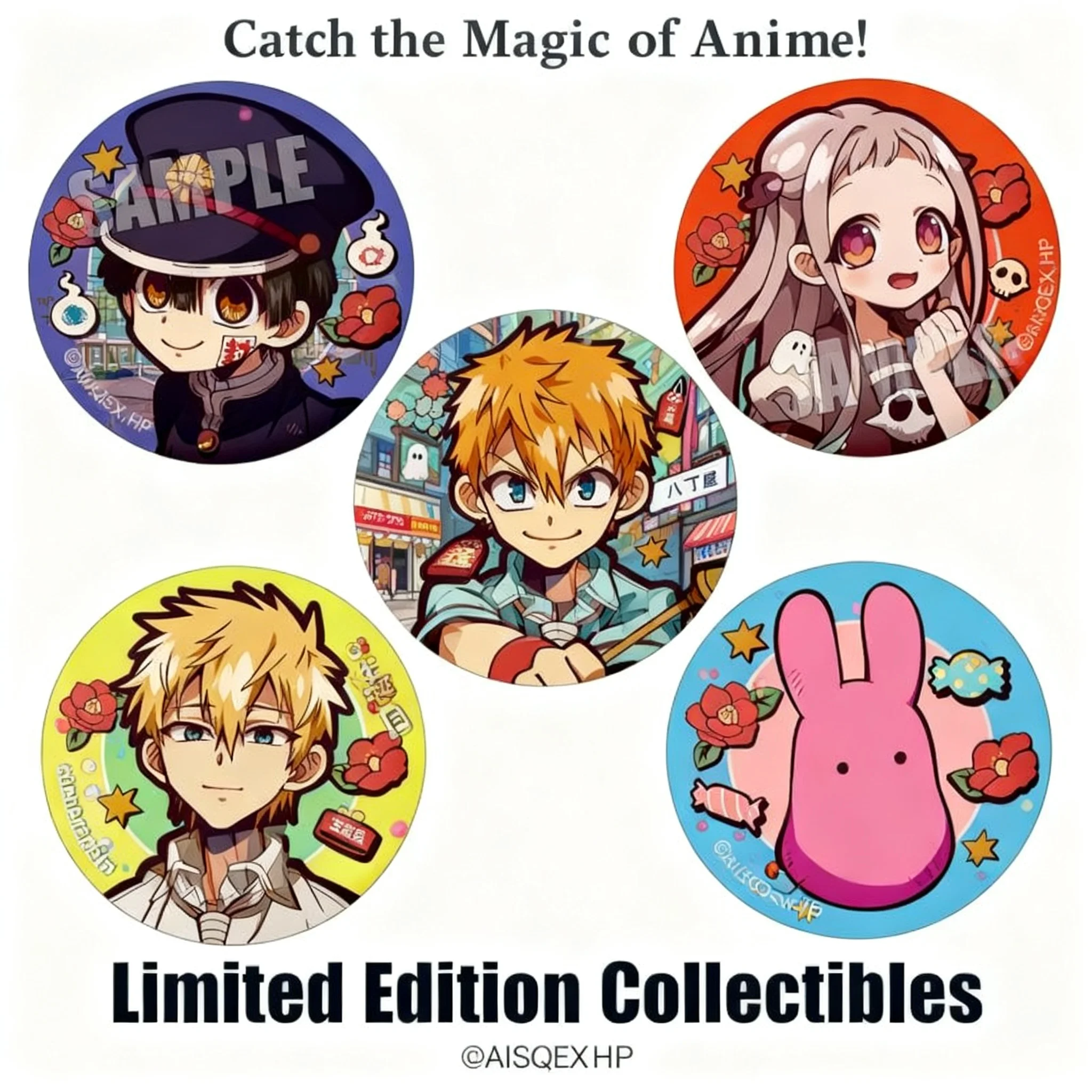 Anime Badge Jibaku …