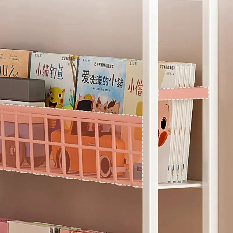 Over-the-Door Storage Rack Space-Saving Multi-Tier Organizer Durable Iron Shelving Unit Bookshelf with Multiple Layers Hanging