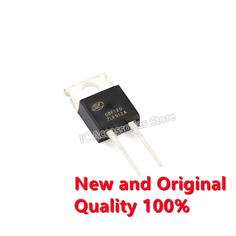5PCS SFR08F120T2 TO-220-2L Fast Recovery/Ultrafast Recovery Diode Brand new original