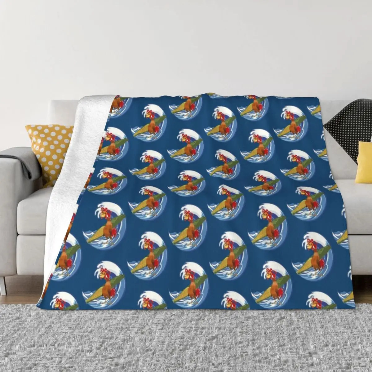 

Chicken Joe Fan Art Throw Blanket Decorative Sofa for babies Sofas Custom Blankets