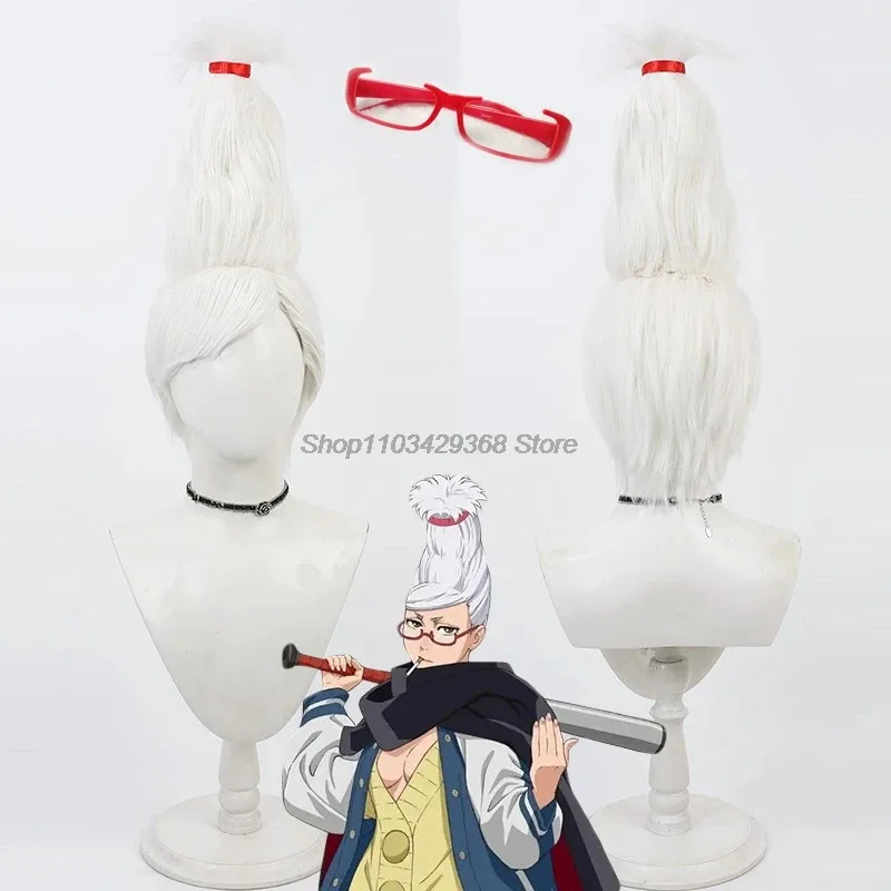 

Аниме Dandadan Seiko Ayase, парик для косплея, для взрослых, унисекс, белые термостойкие синтетические волосы, реквизит для Хэллоуина