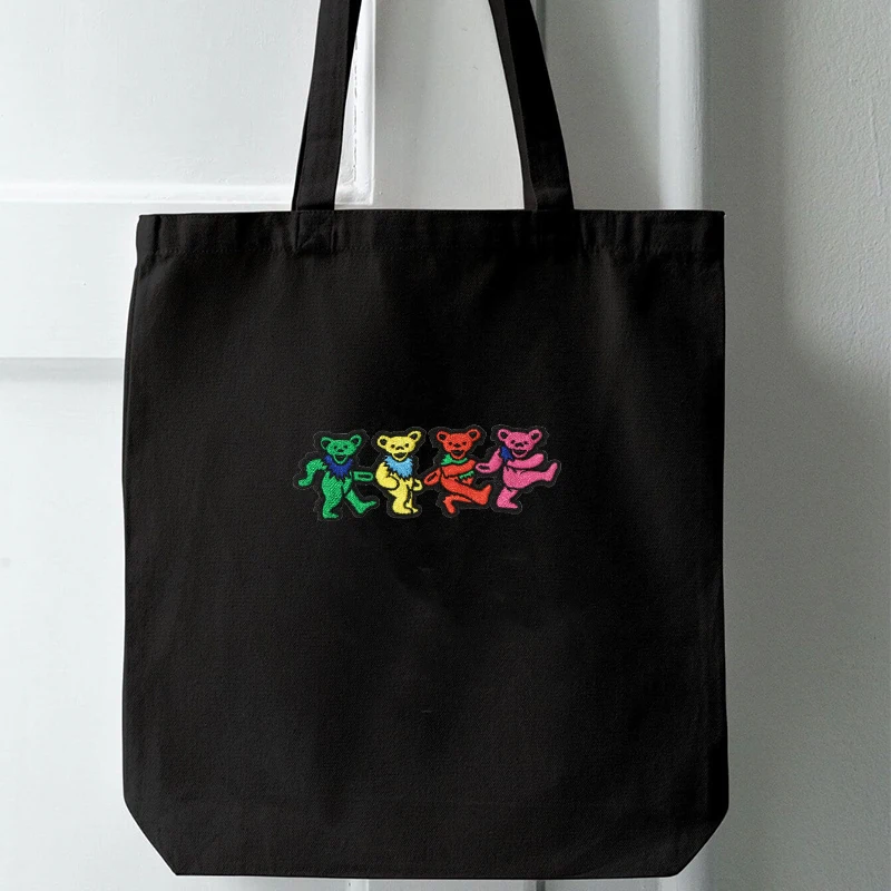 1 шт., вышитая нашивка Grateful Dead Dancing Bears, железный значок в стиле хип-хоп, рок, сделай сам, подарок для одежды, кепка, сумка, куртка, шляпа дальнобойщика