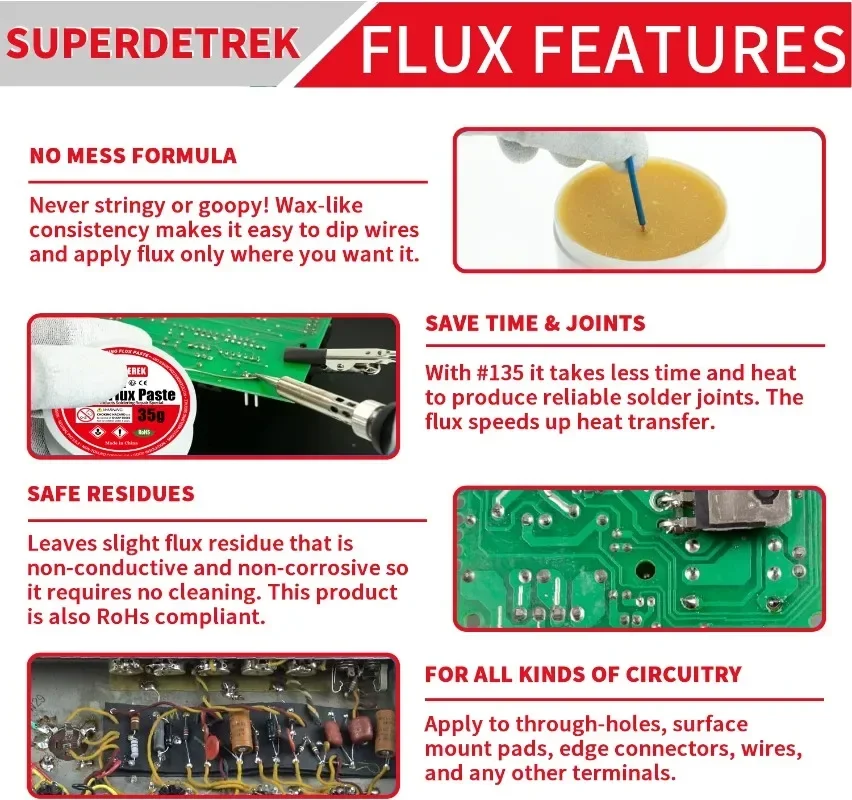 Soldering Paste Rosin Flux Lead-free Soldering Oil Easy Soldering Iron Repair Iron Piece Stainless Steel Piece Nickel Wire