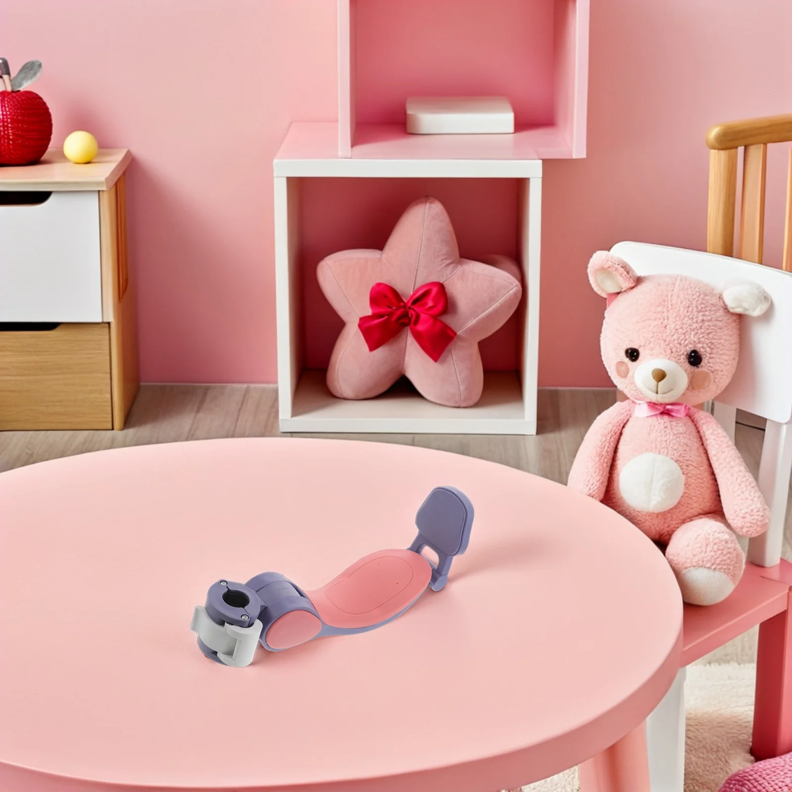 Sedile per scooter per bambini regolabile Attacco per sella in plastica pieghevole Cuscino di ricambio per monopattino addensato per la guida del bambino