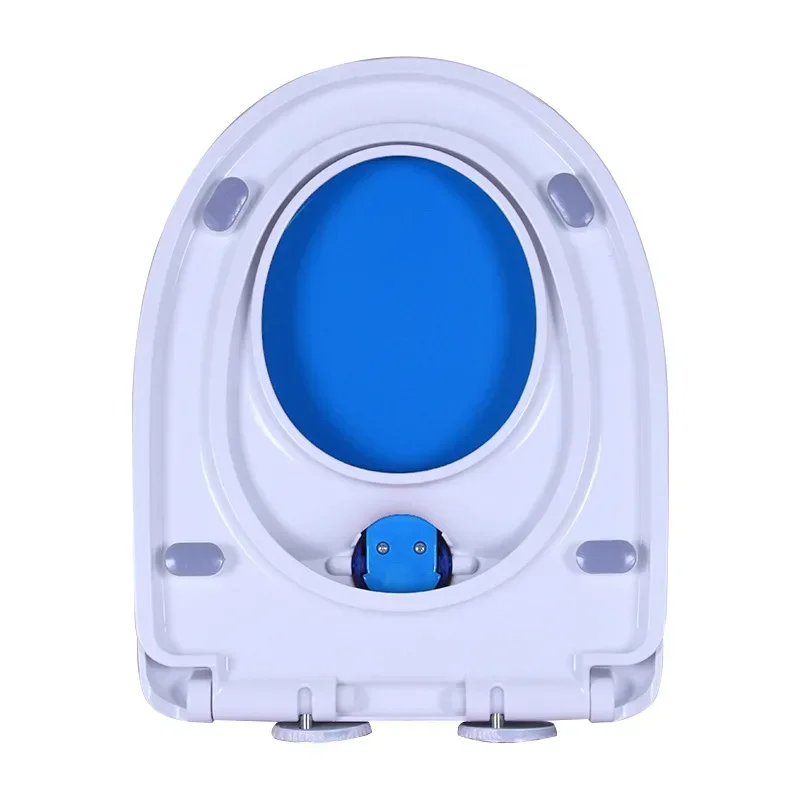 Double Layer Toilet Seat with Built in Potty Training Seat Cover Slow Close Fits Both Adult and Child U Type