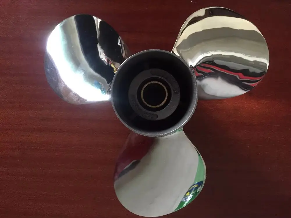 

Новые пропеллеры из нержавеющей стали 11 1/8x13-G для Mercury Suzuki Tohatsu Honda Yamaha 40HP 50HP подвесной 11 1/8x13-G