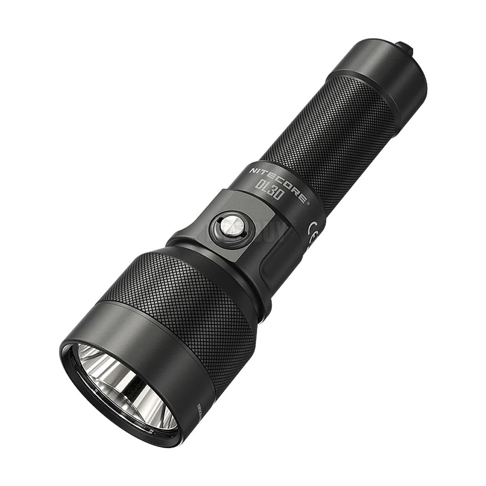 Original Nitecore DL30 1100 Lumen White Light 100M Submersible Dive Light Diving Flashlight +21700 Battery Outdoor Camping Torch