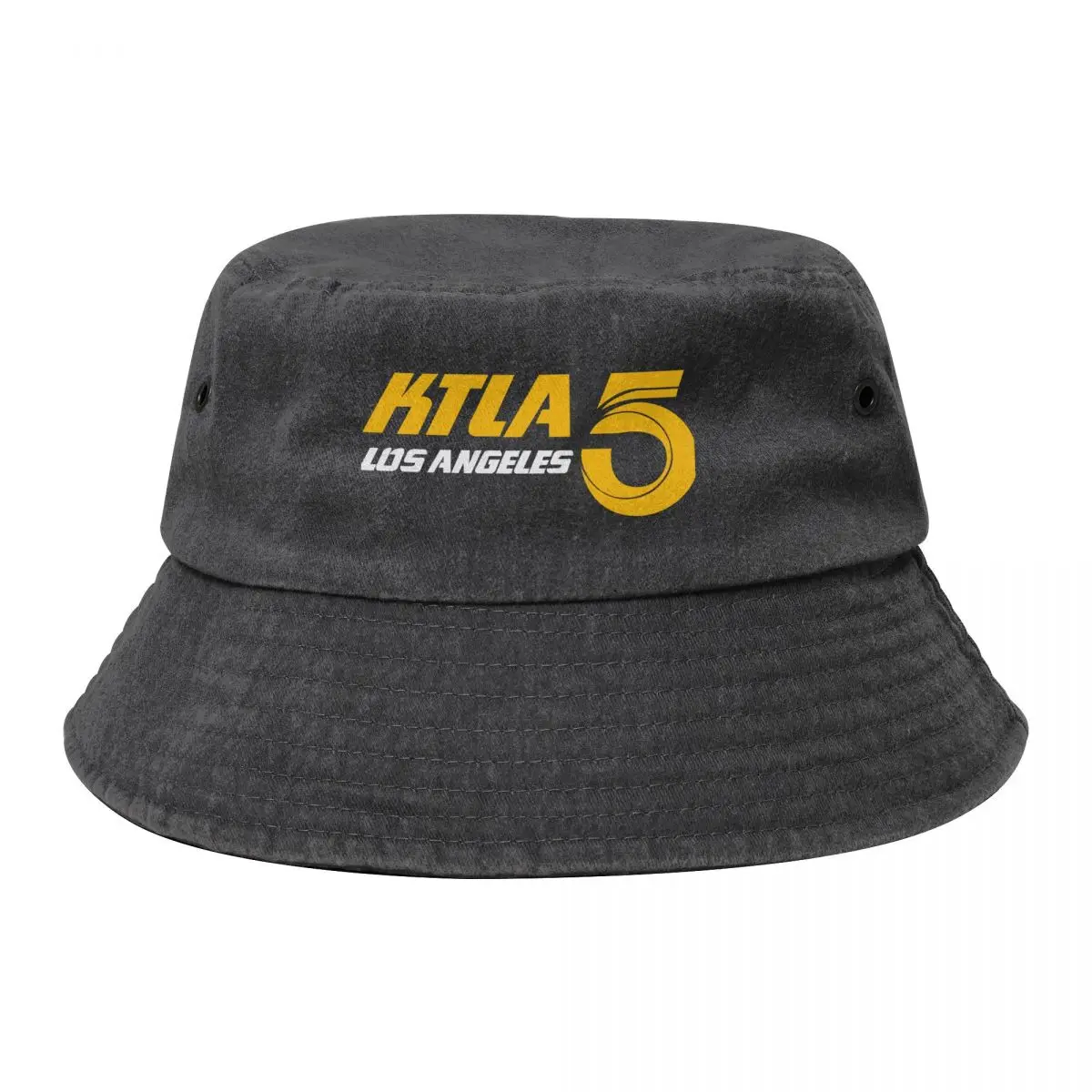 

KTLA 5 1980s Bucket Hat Hat Baseball Cap Sunhat Sun Hats For Women Men's