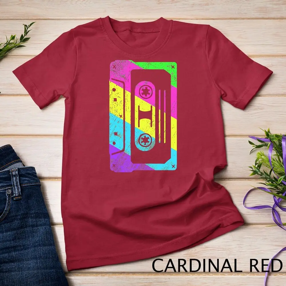 Cassette Tape Costume 80s 90s Vintage Retro T-Shirt Unisex T-shirt