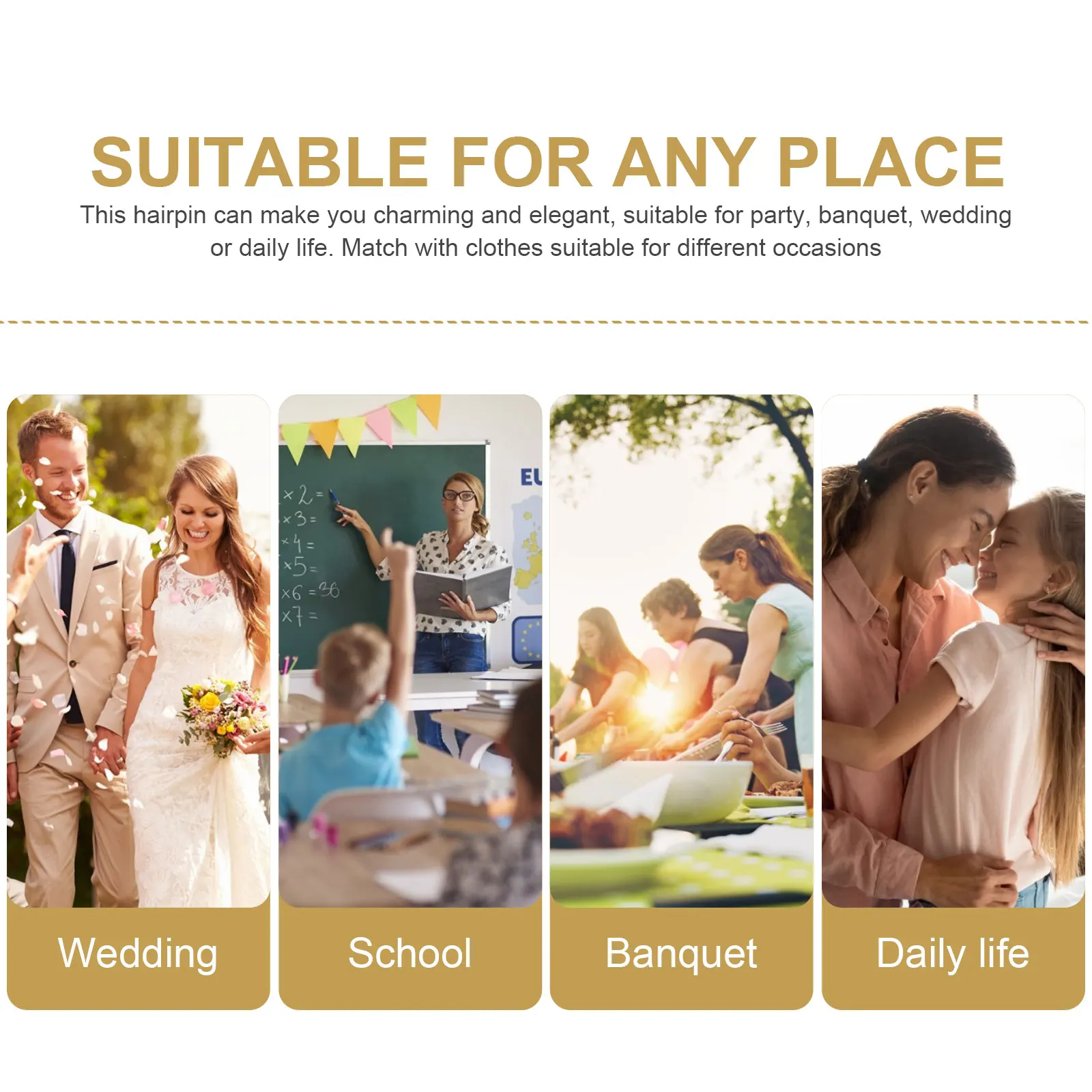 

Clips for Hair Hairpin Vintage Metal Decorate Women Decorative Retro Miss