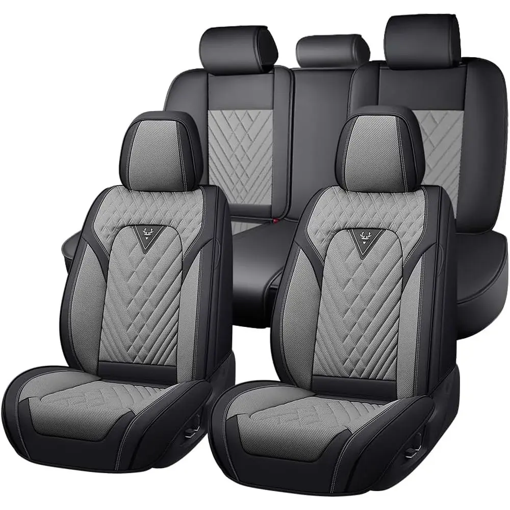 

Car Seat Covers for Hyundai Tucson 2005-2026, Premium Nappa Leather Waterproof & Anti-Slip, Full Coverage Customized fit Hyundai