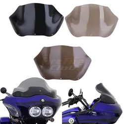 13'' Motorcycle Windshield Windscreen Case For Harley Road Glide Ultra FLTRU CVO Custom FLTR FLTRX 1998-2013
